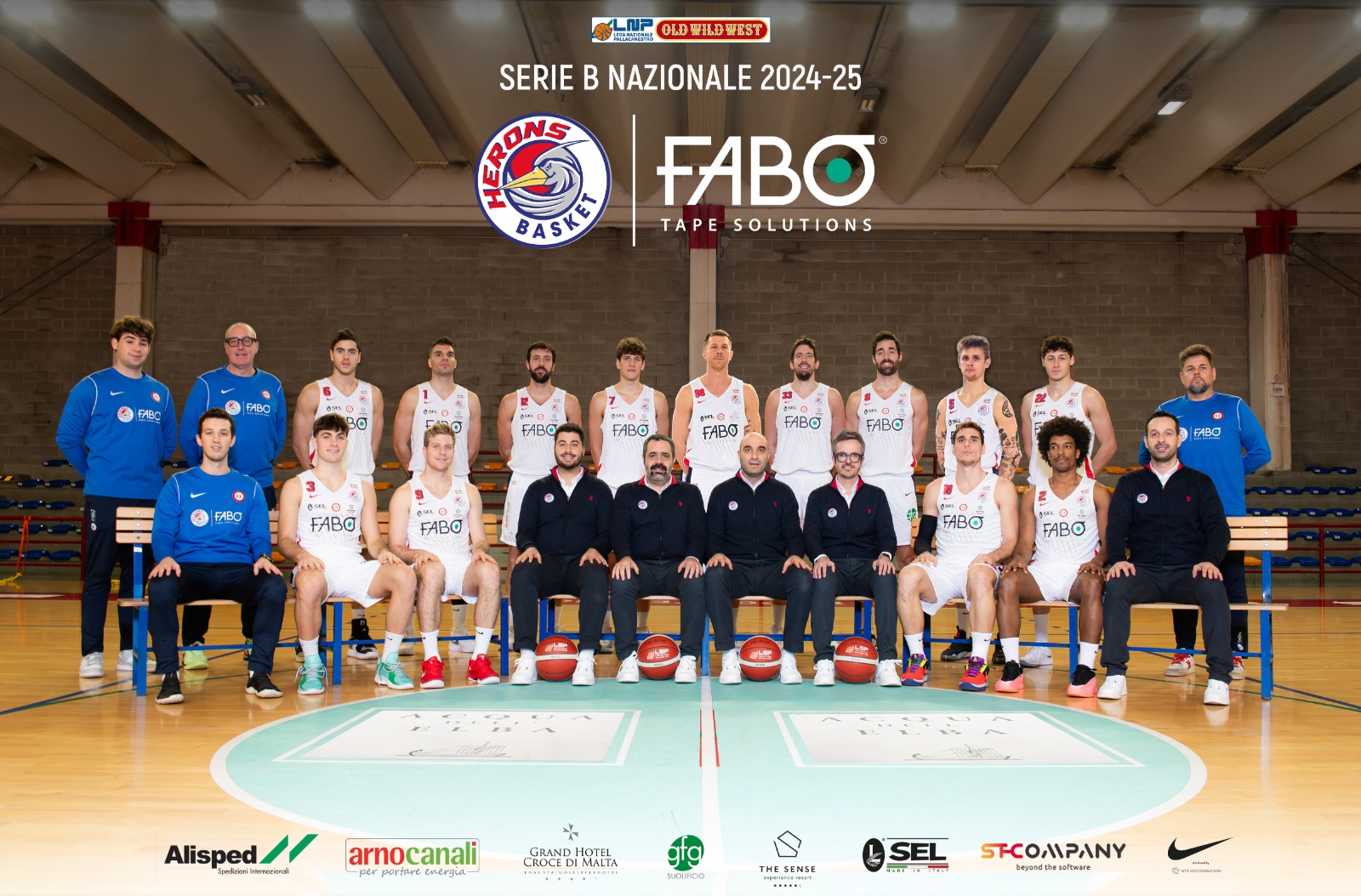 foto di squadra Fabo Herons Montecatini